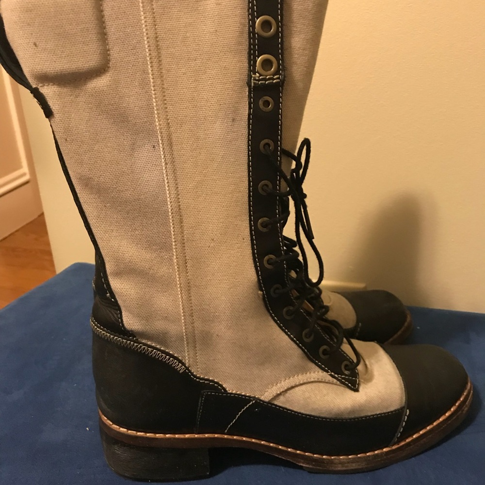 Tall Calf Height Timberland Boots